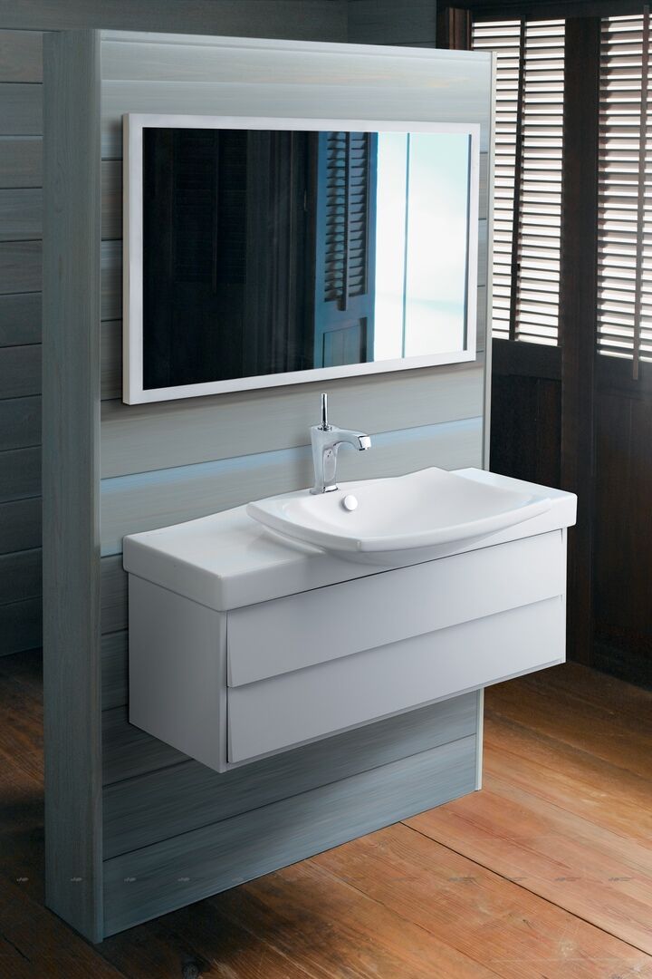 Тумба  Jacob Delafon Escale EB760-G1C, белый бриллиант, 98 см