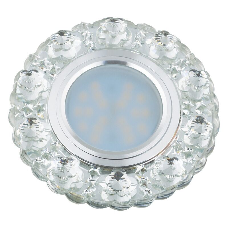 Светильник DLS-L129 GU5.3 CHROME/CLEAR
