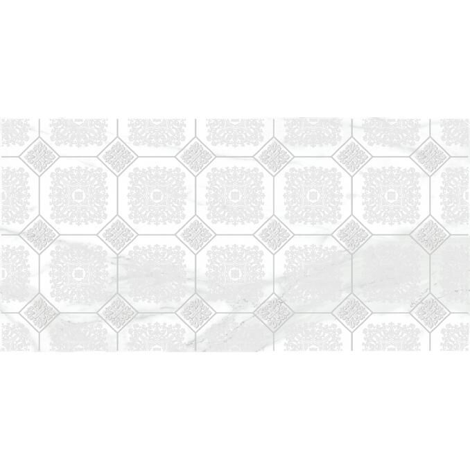 Декор  Olimpus grand белый 25х50
