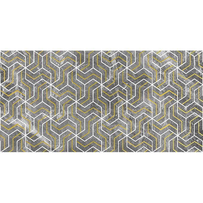 CRYSTAL FRACTAL ДЕКОР СЕРЫЙ 30Х60