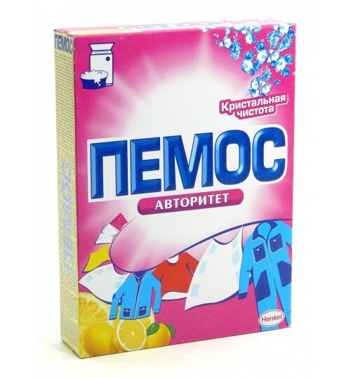 Порошок стиральный ПЕМОС авторитет цвет.ручн. 350гр