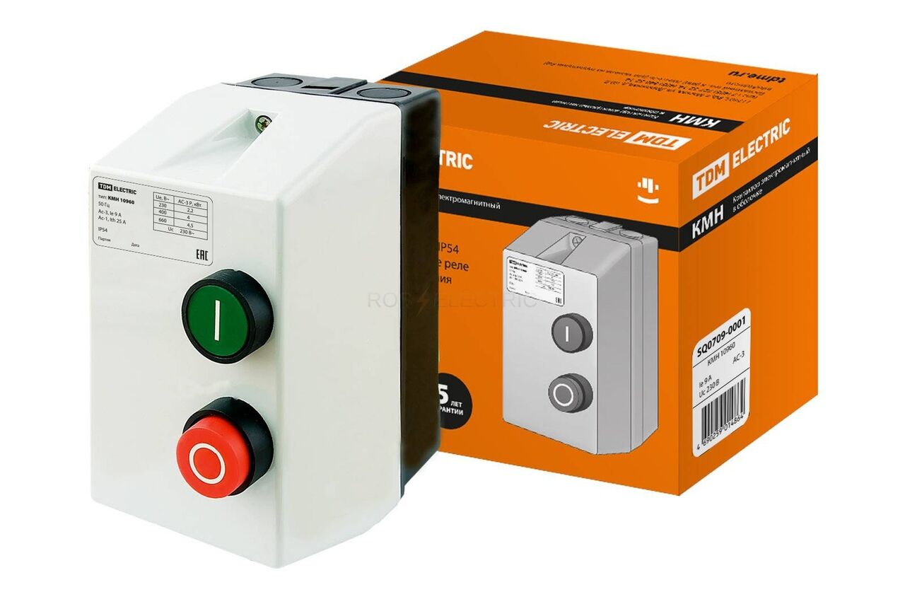 Контактор КМН-11260 12А 220В/АС3 TDM