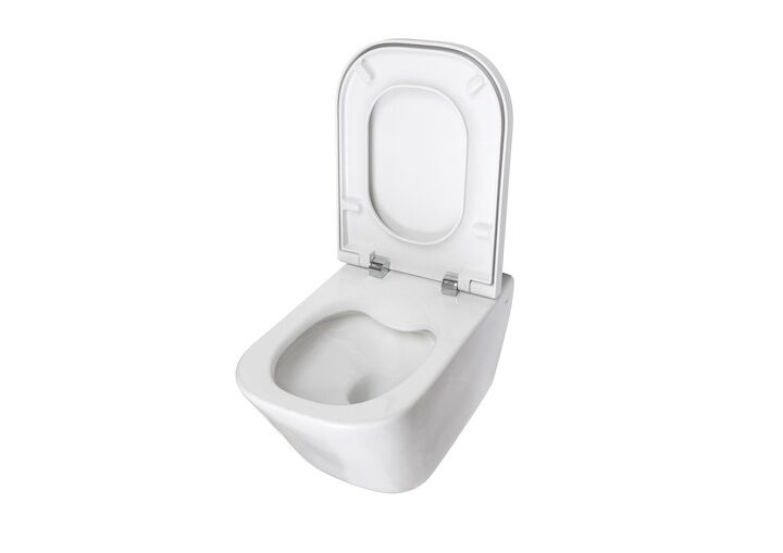 Унитаз 34647L000 GAP Clean Rim подвесной бел+Сиденье Данте с микролифтом белое