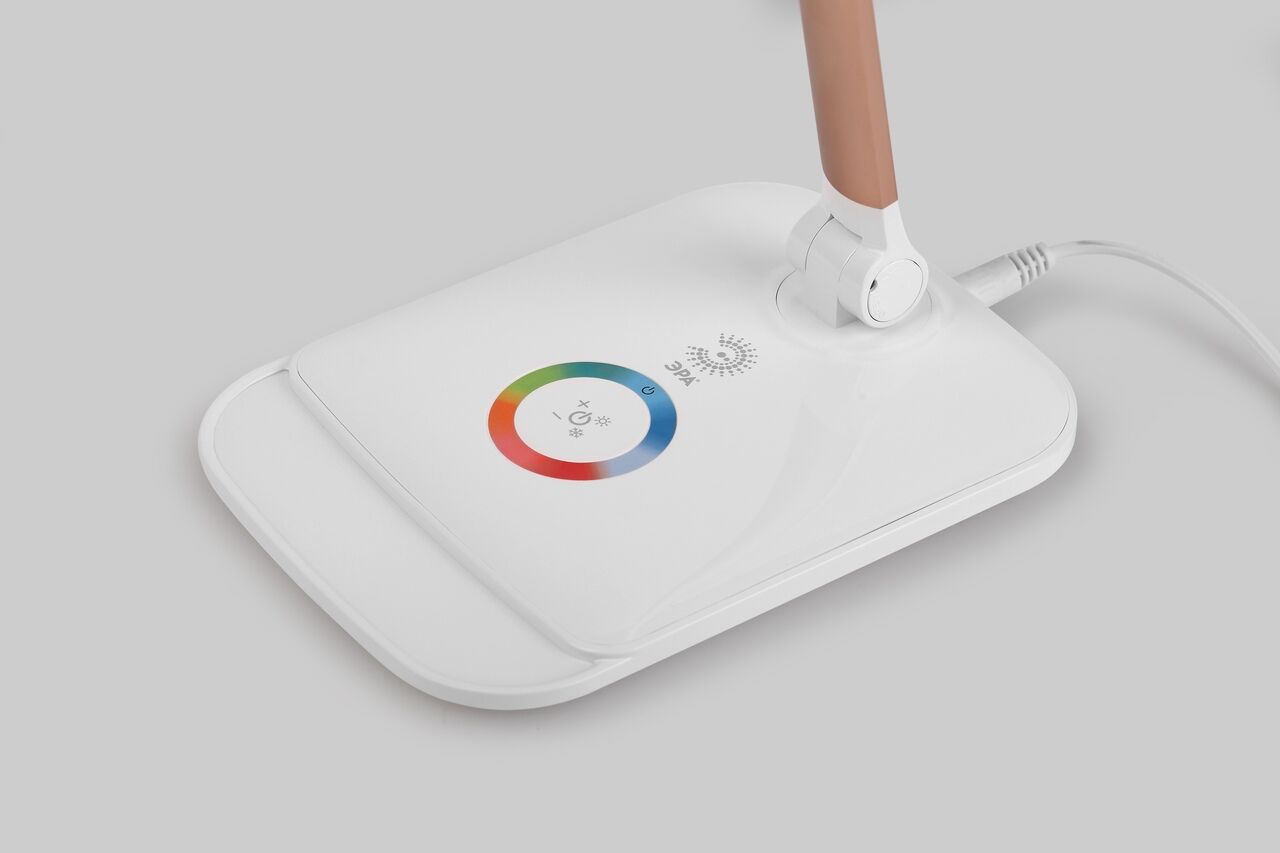 Светильник NLED-460-14W-W-G белый с золотом