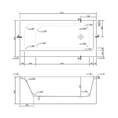 Ванна SMART WP-SMART 170LNL