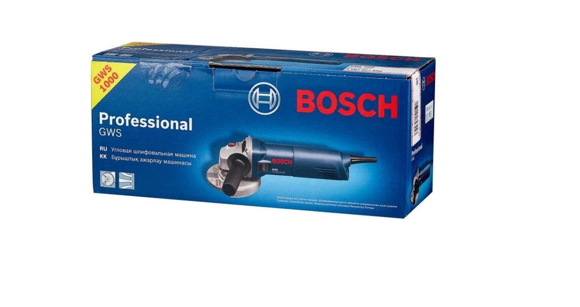 Угловая шлифмашинa Bosch GWS 1000 Professional