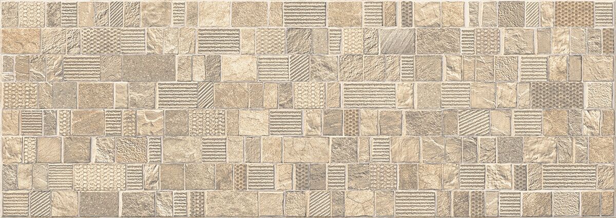 Плитка облицовочная Commesso Beige Piazze 251х709 мм