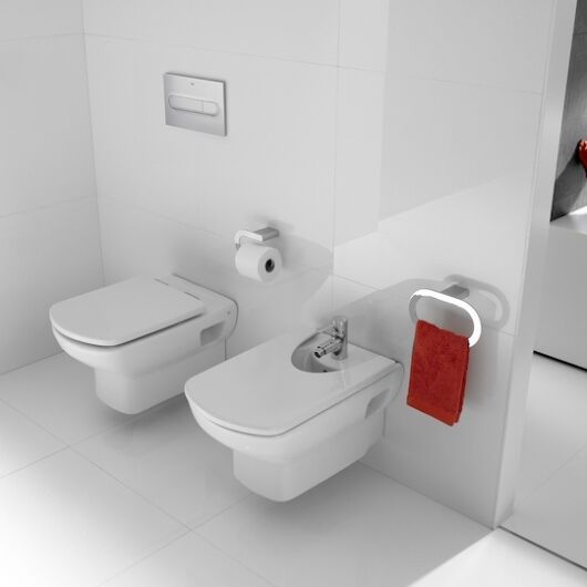 Чаша унитаза DAMA SENSO 7346517000 ROCA+Сиденье Калида с микр.быстросъемное белое