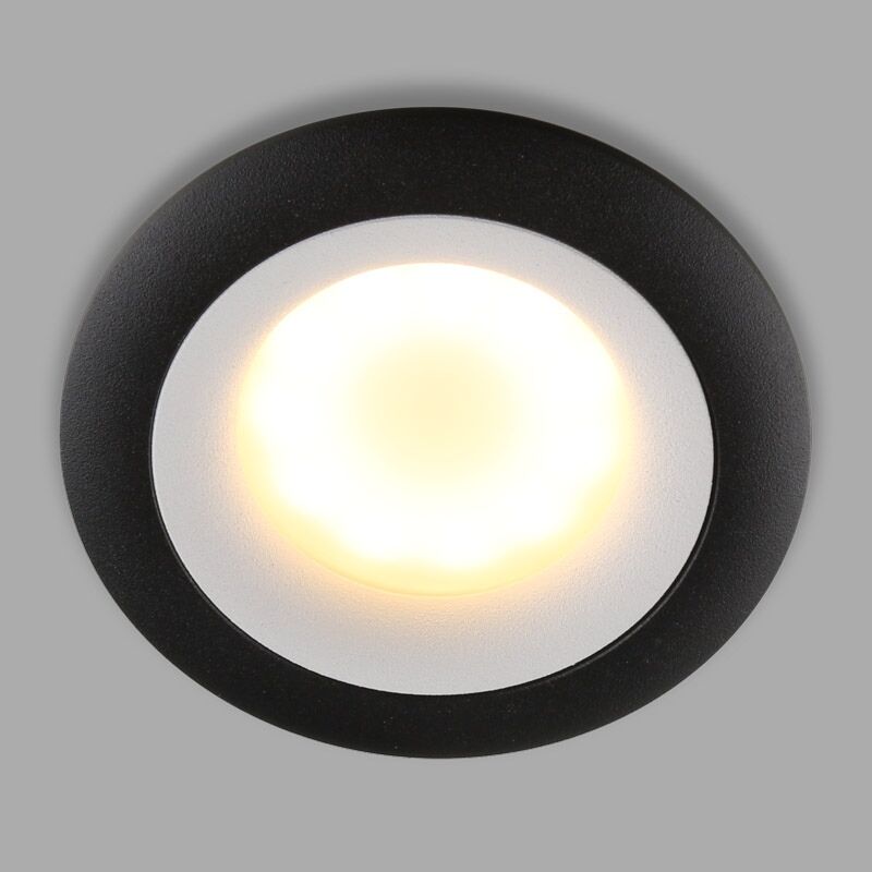 Светильник DLS-V107 GU5.3 BLACK+WHITE 00350