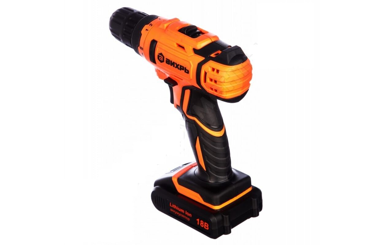 Акк. шуруповерт ДА-18Л-2К  Вихрь*