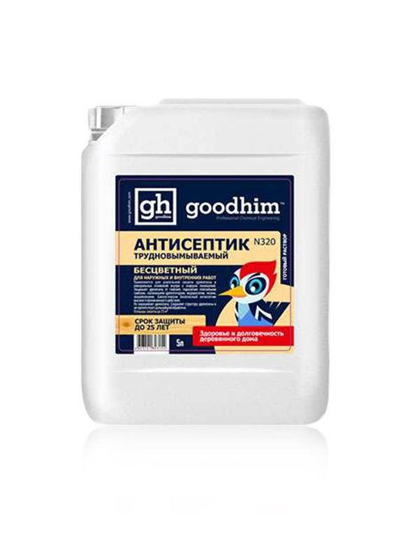 Антисептик Goodhim N320 трудновымываемый 10л