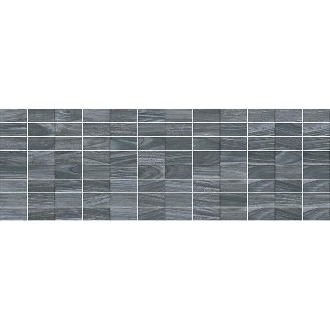Zen Декор мозаичный чёрный MM60068 20х60