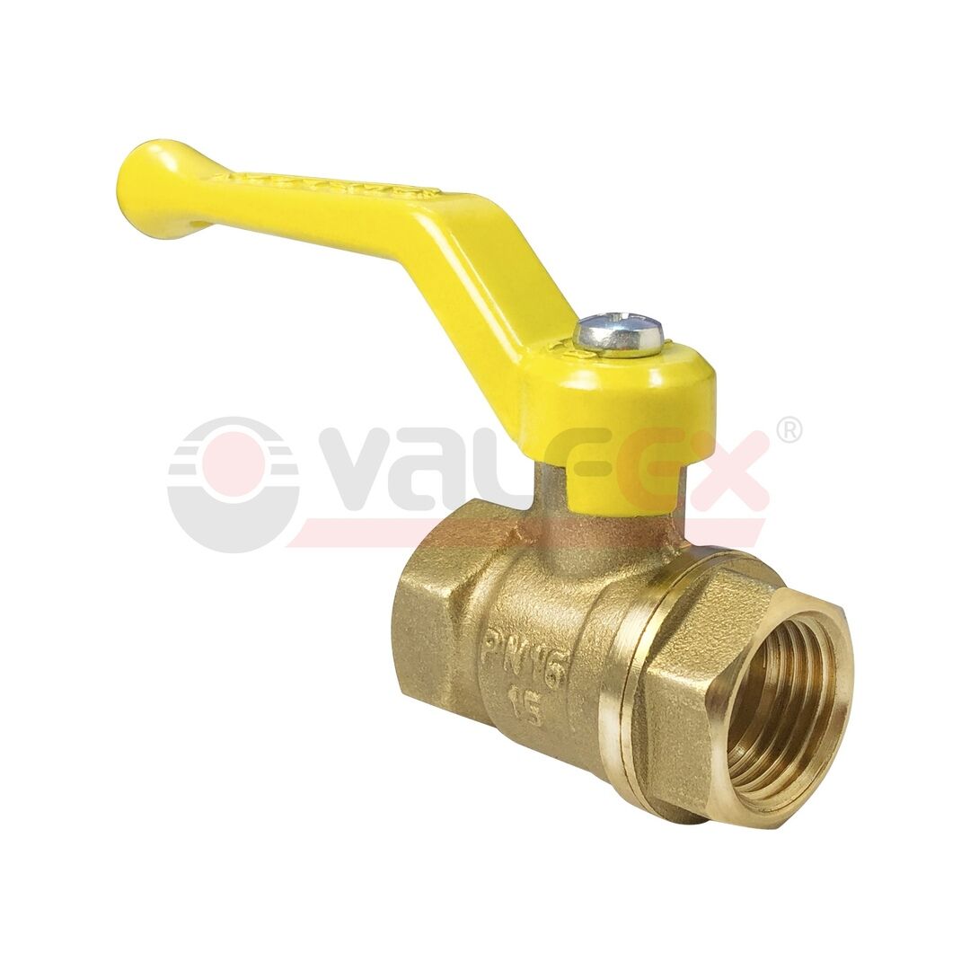 Кран шар газовый 1/2 вн-вн рычаг 11Б27фтМ Valfex