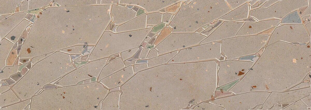 Декор Terrazzo Mocca Crystal 251х709 мм