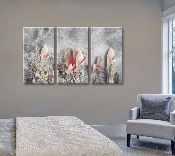 Картина 5D Коралловые соцветия 90х40 51242