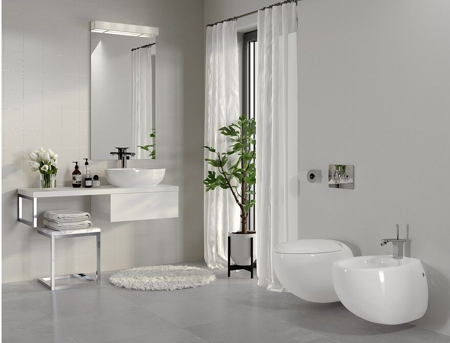 Раковина Sanita Luxe Ringo Slim 53 на столешницу RNGSLWB01