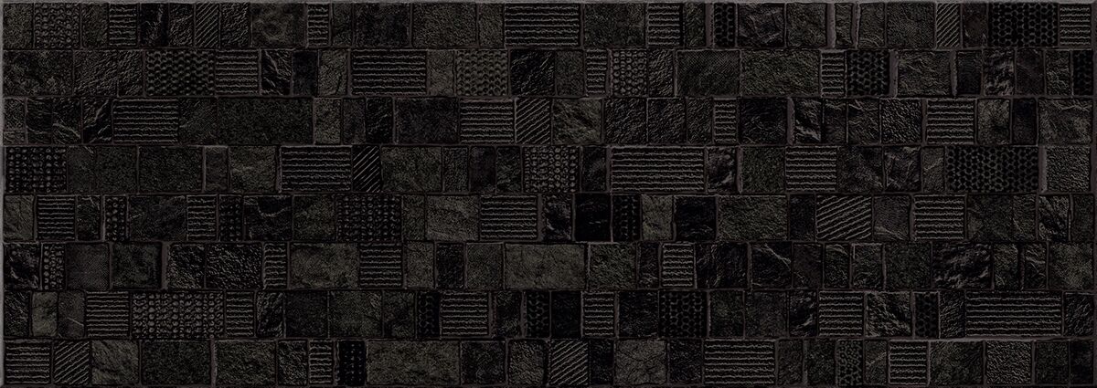 Плитка облицовочная Commesso Nero Piazze 251х709 мм