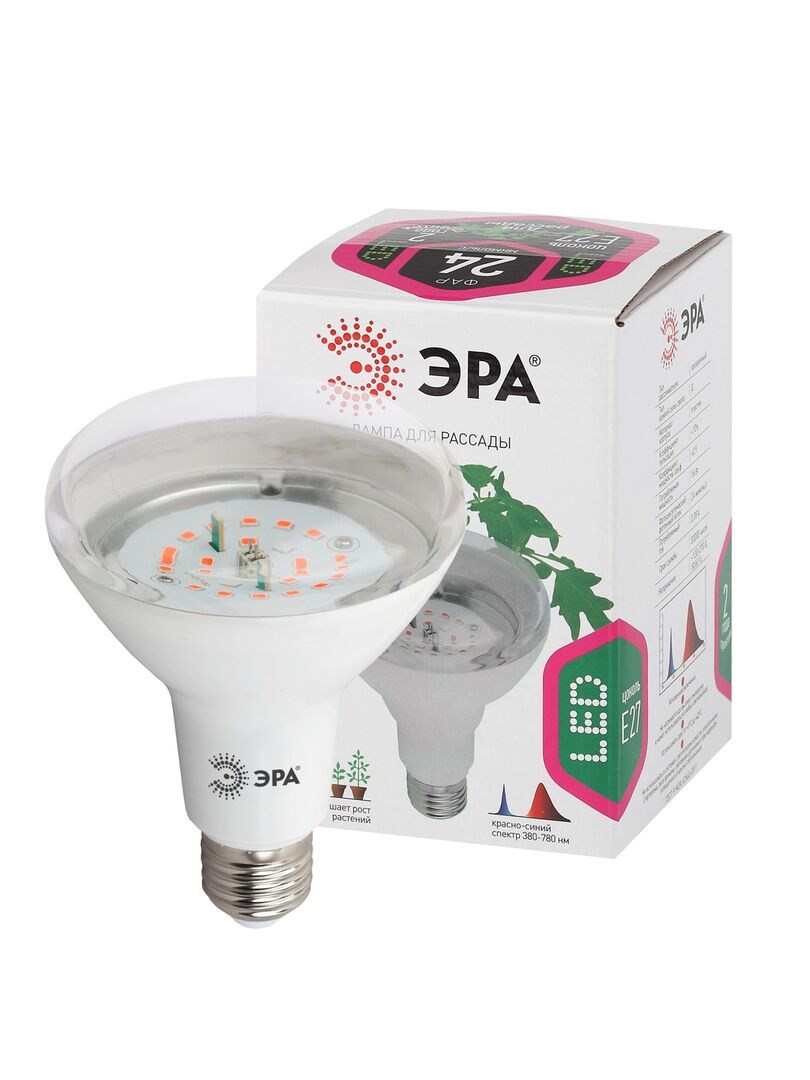 Лампа ЭРА FITO-16W-RB-E27-K