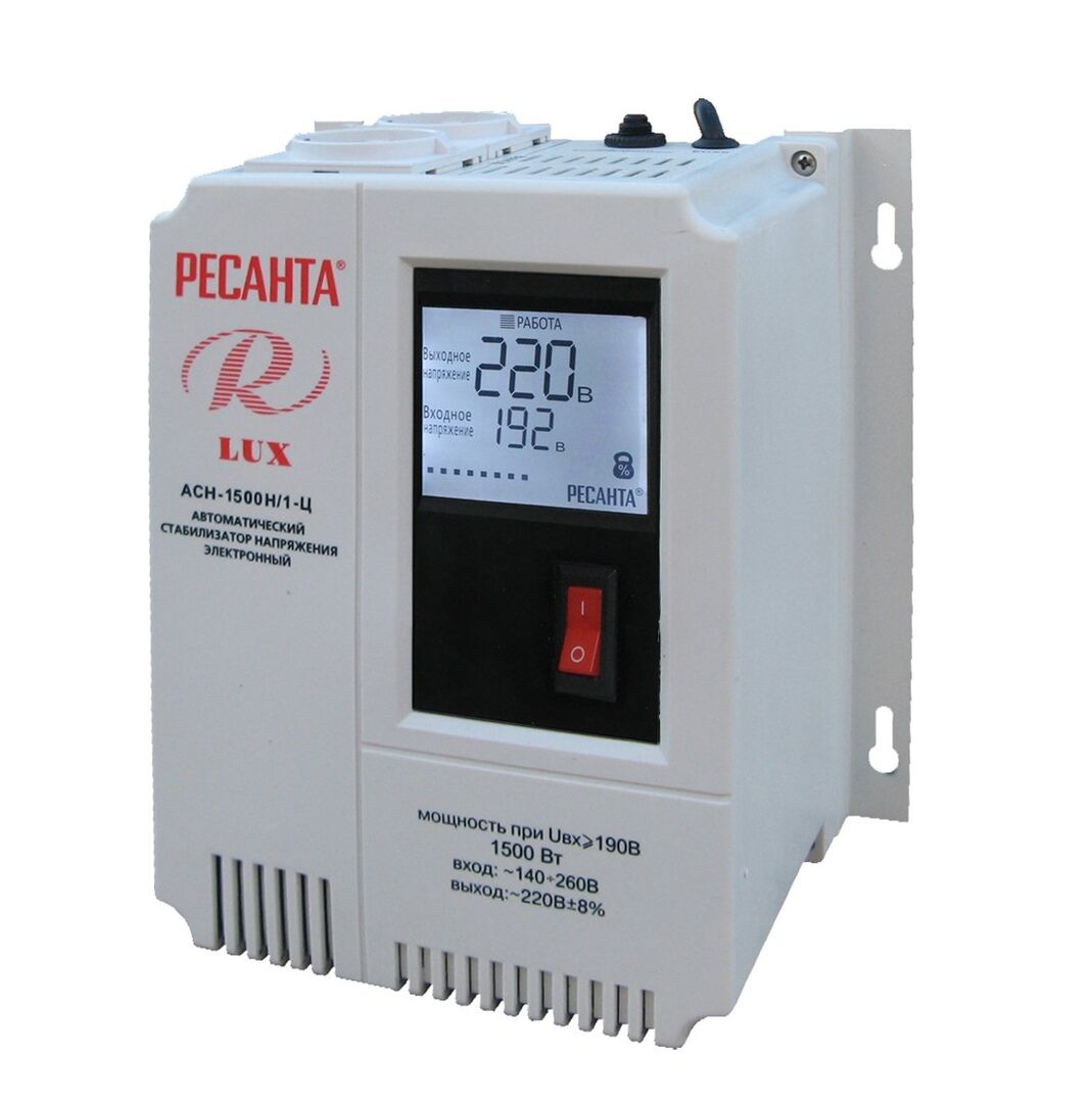 Стабилизатор АСН-1500Н/1-Ц LUX РЕСАНТА