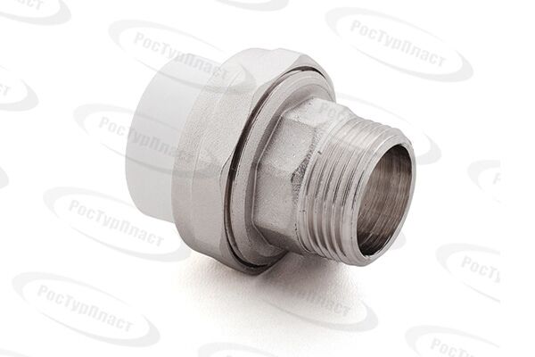Муфта разъемная НР 20х1/2' PPR Valfex