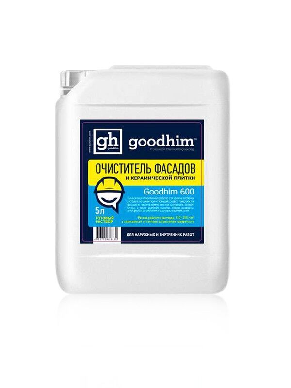Очиститель фасадов и плитки Goodhim 600 1л