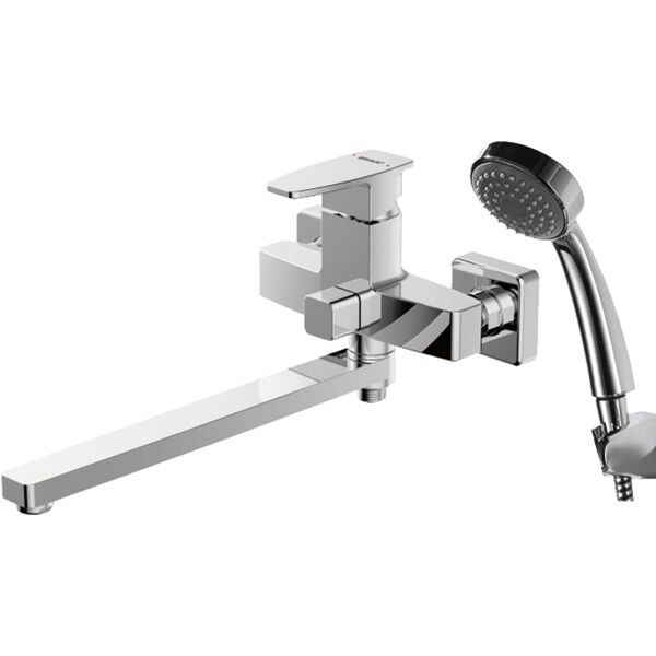 Смеситель для ванны Riffle длинный излив F672106С-LB BRAVAT