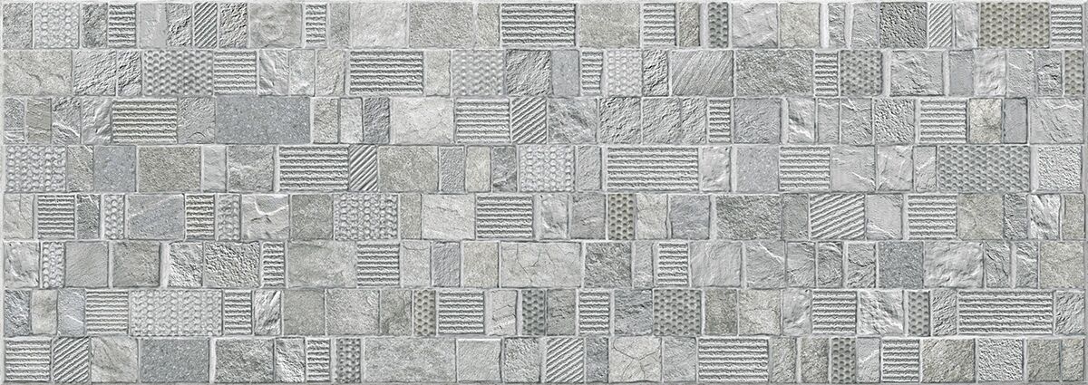 Плитка облицовочная Commesso Grigio Piazze 251х709 мм