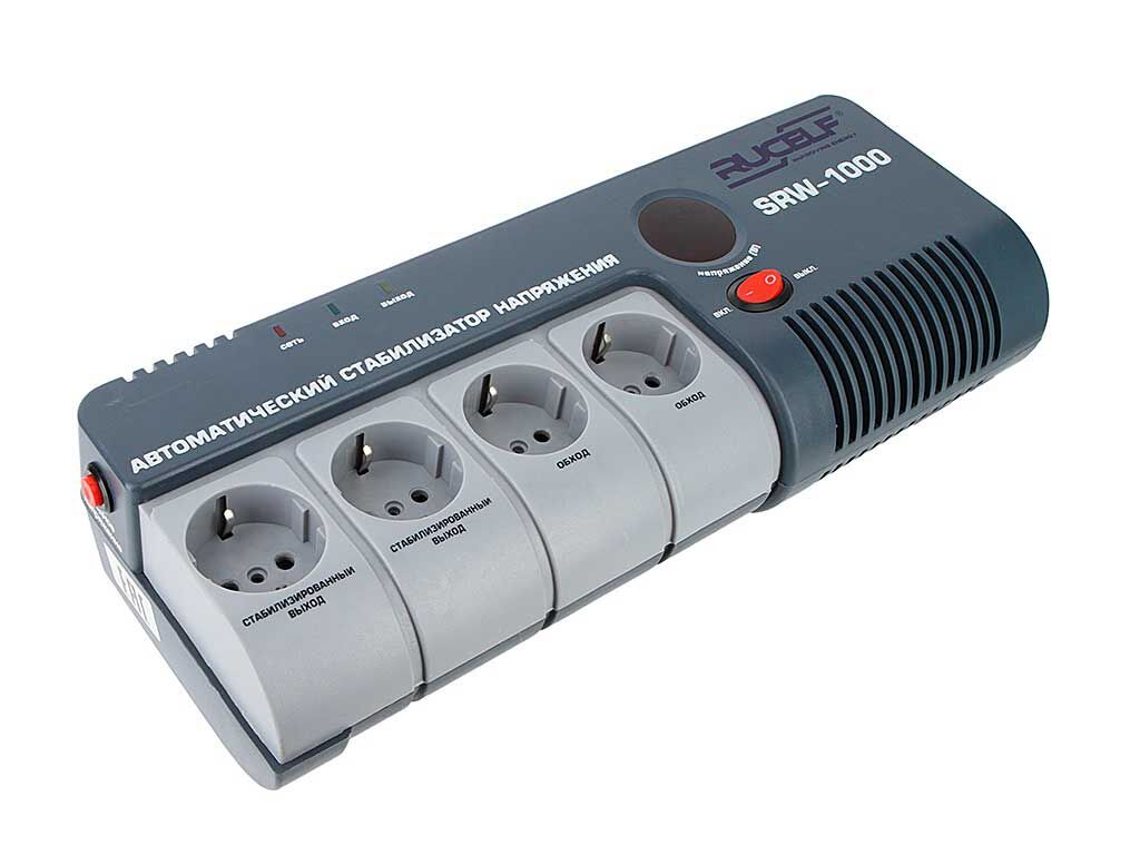 Стабилизатор напряжения RUSELF SRW-1000-D