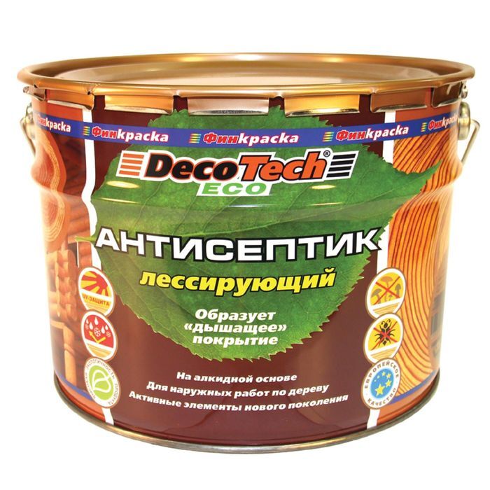 Антисептик Deco Tech Eco бесцветный 10л/8кг