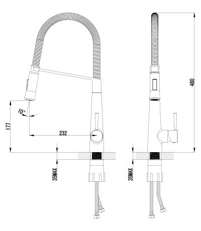 Смеситель д/ кух.мойки LEMARK SOUL (LM6002C) 27531