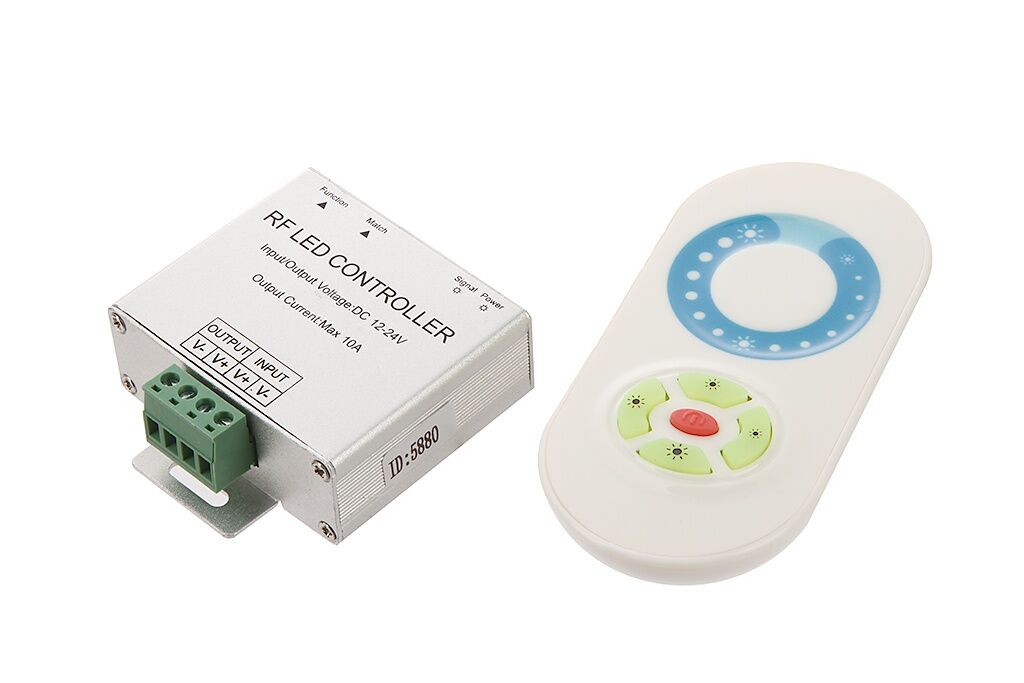 Диммер сенсорный 12/24В 240W 10А RF-DIM-S5-10A