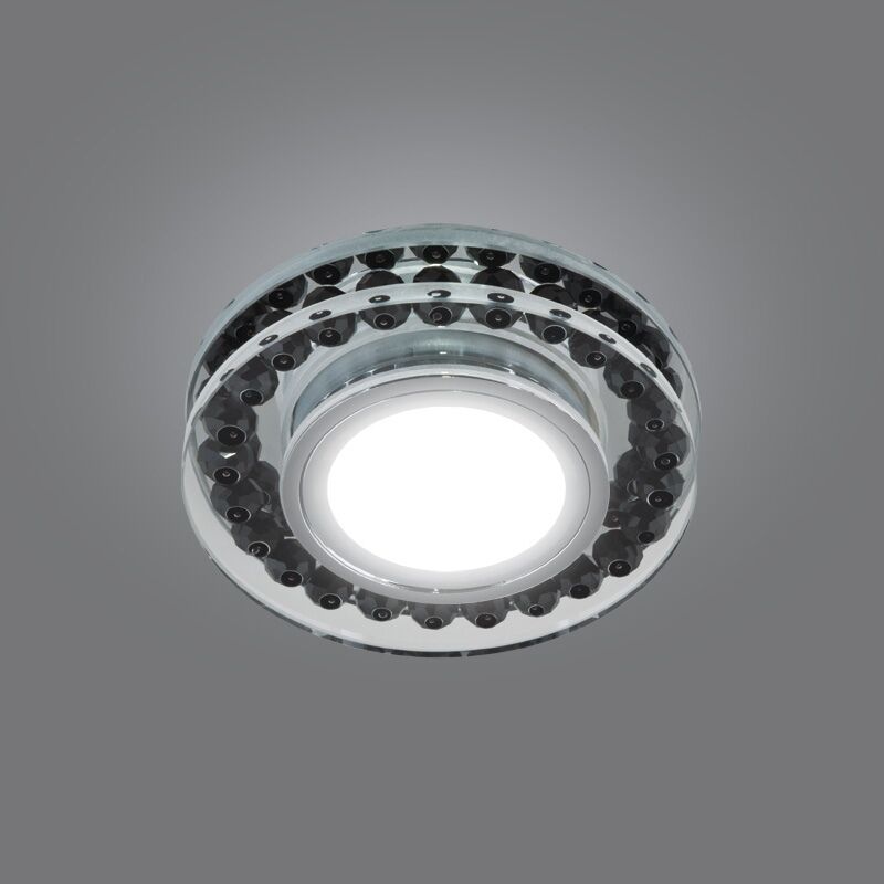 Светильник DLS-P102 GU5.3 CHROME/BLACK