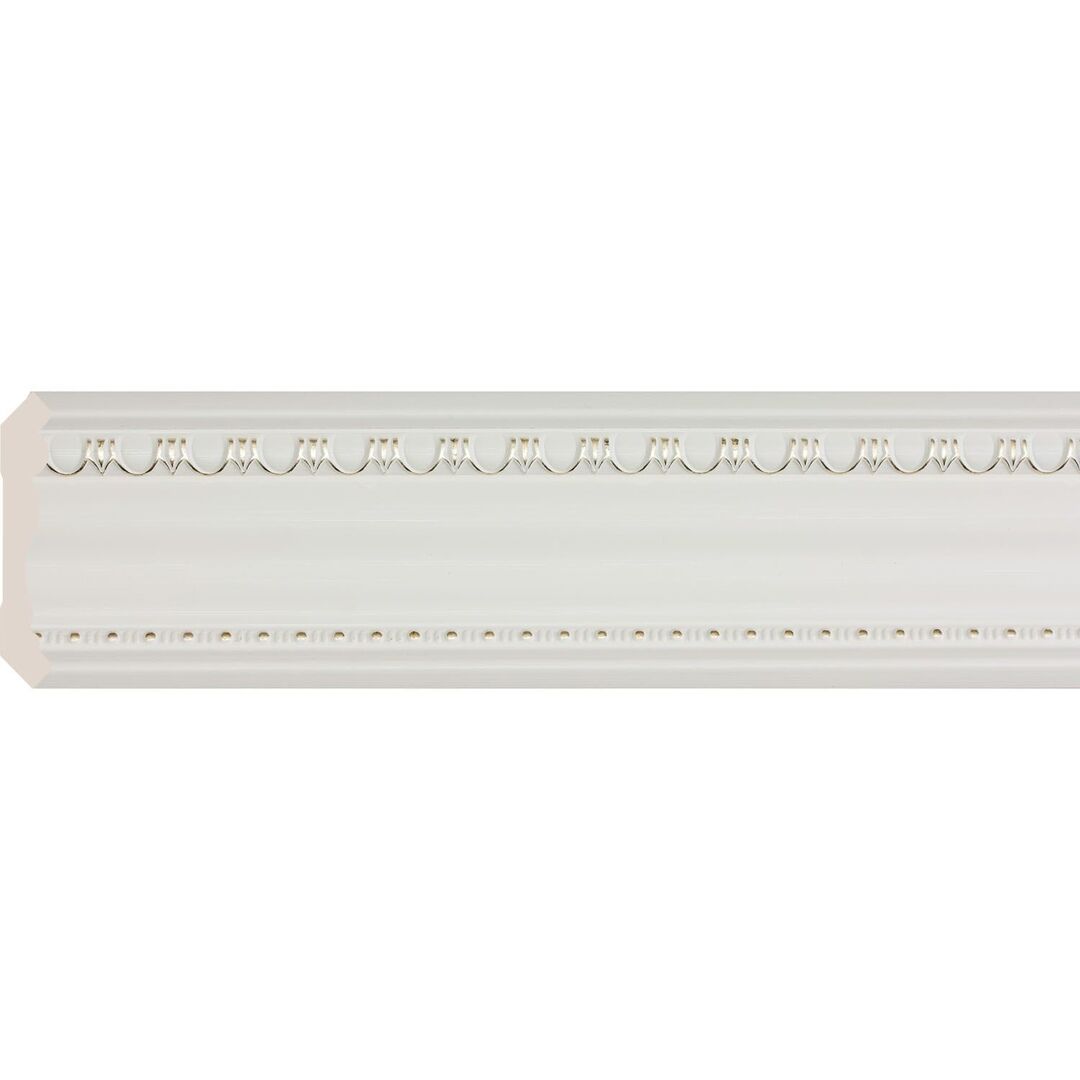 Карниз 80 Эрмитаж Слоновая кость A1080/W25