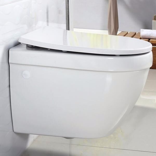 Чаша унитаза CENTO-R подвесного BB509CH+Сиденье дюропласт FLAY/CENTRO/SFERA/VELLA/AMARA/FELICE BB203