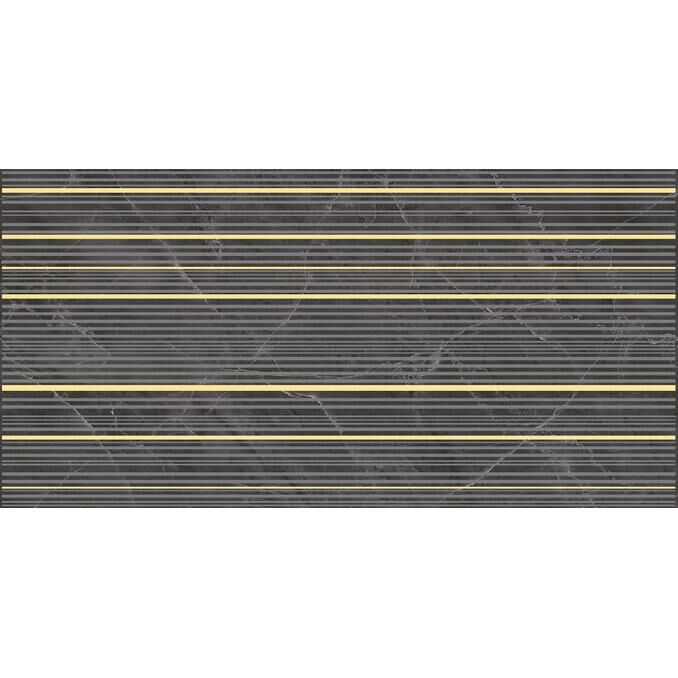 Olimpus Race Декор чёрный 25х50