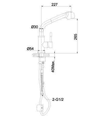 Смеситель д/ кух.мойки LEMARK EXPERT (LM5076S) 23078