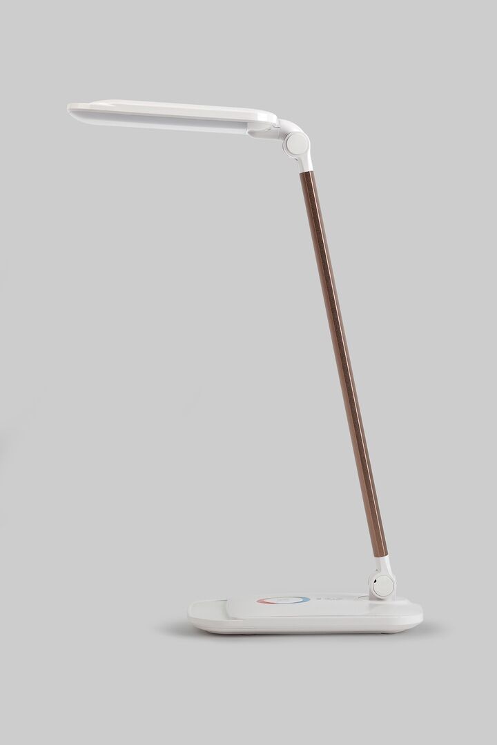 Светильник NLED-460-14W-W-G белый с золотом