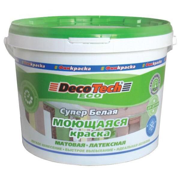 Краска в/э Deco Tech Eco моющаяся 14кг