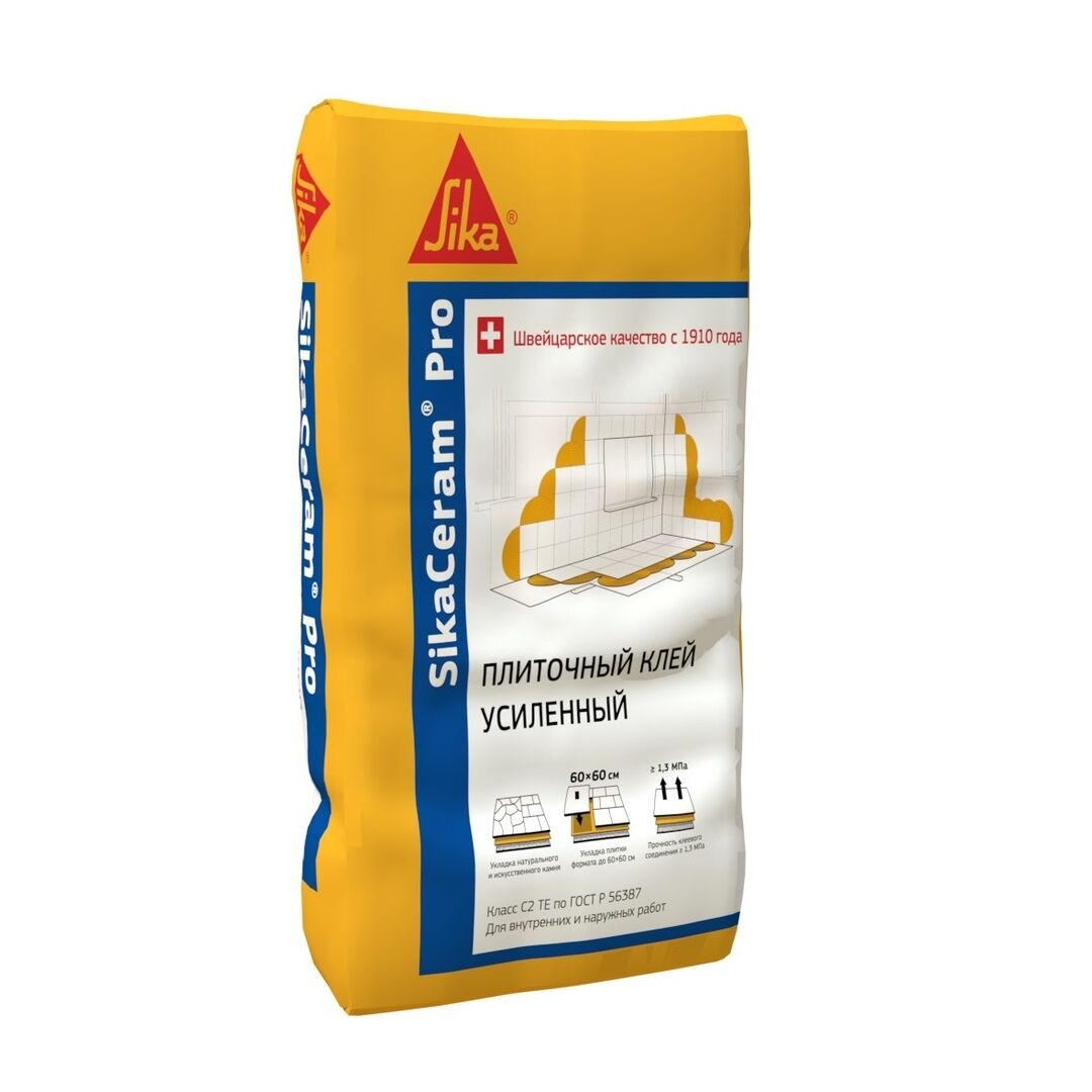 Клей плиточный Sika Ceram Pro 25кг
