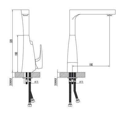 Смеситель д/ кух.мойки LEMARK SHIFT (LM4305C) 14896