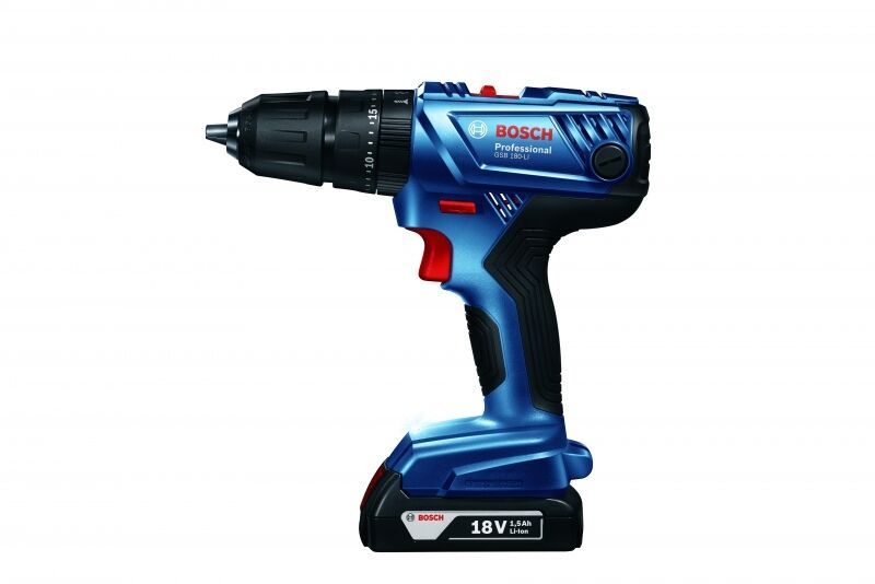 Дрель-шуруповерт аккумуляторная ударная Bosch GSB 180-Li