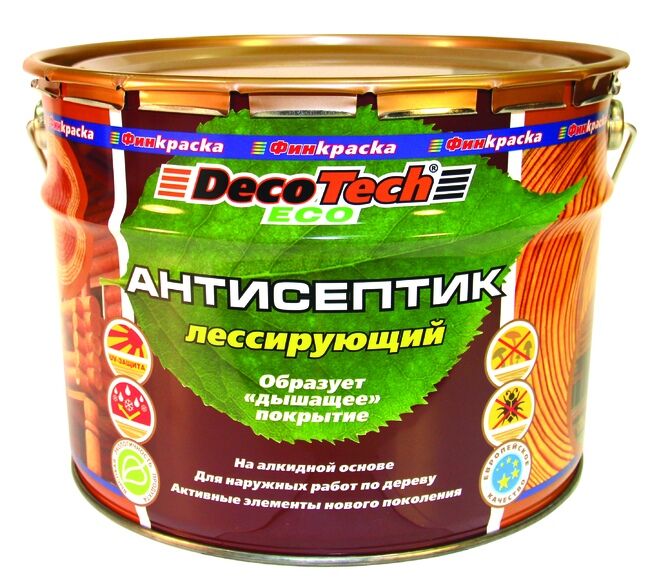 Антисептик Deco Tech Eco дуб 10л/8кг