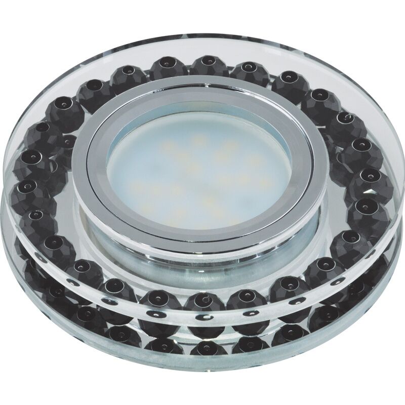Светильник DLS-P102 GU5.3 CHROME/BLACK