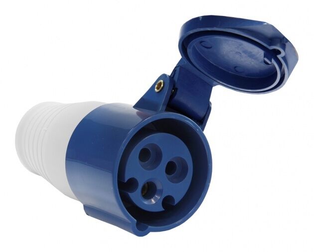 Розетка HT-213 2Р+РЕ-16А 220В IP44 TDM перенос