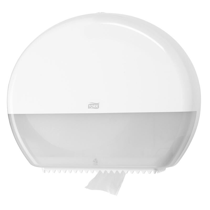 Диспенсер T1 для туалетной бумаги белый TORK 554000