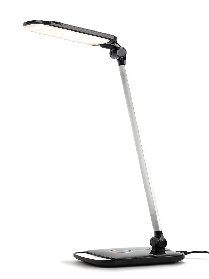 Светильник NLED-460-14W-BК-S черный с серебром