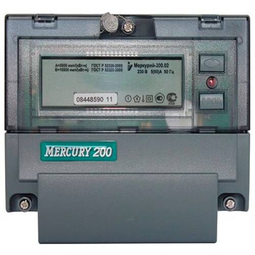 Счетчик Меркурий 200.02 (5-60А)