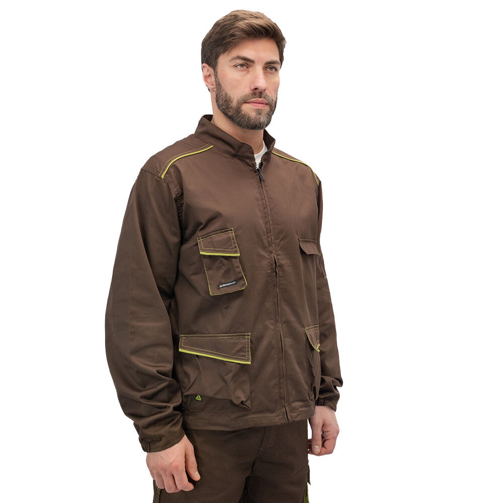 Куртка PANOSTYLE коричневый/зеленый M