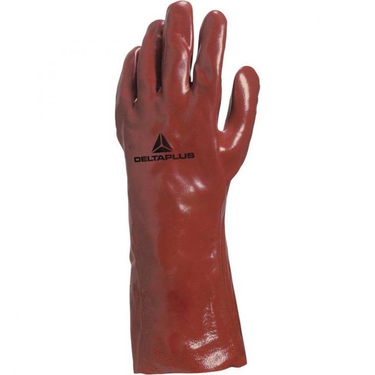 Перчатки ПВХ PVC7335, размер 10, красный