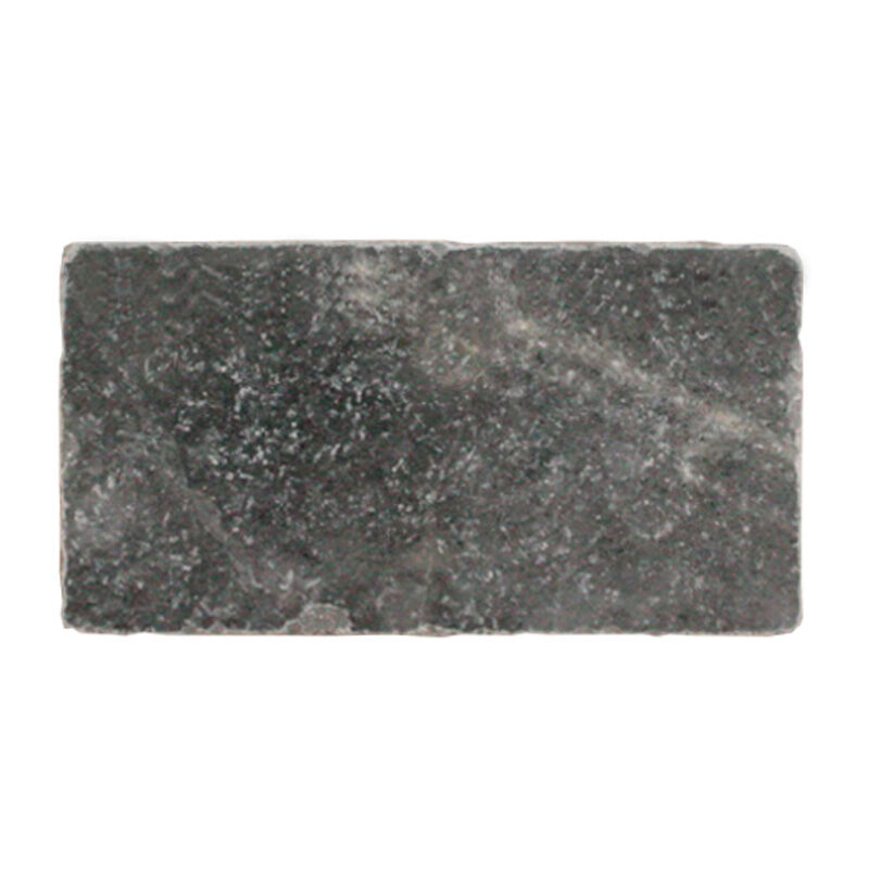 Плитка 7,5х15 Антика мрамор Black Marble Tumpled